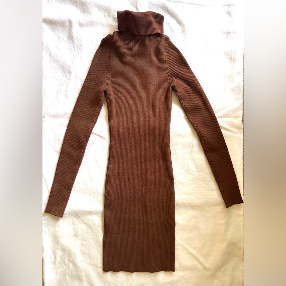 NEW PRINCESS POLLYxx KNIT TURTLENECK DRESS (SIZE EXTRA SMALL/SMALL)